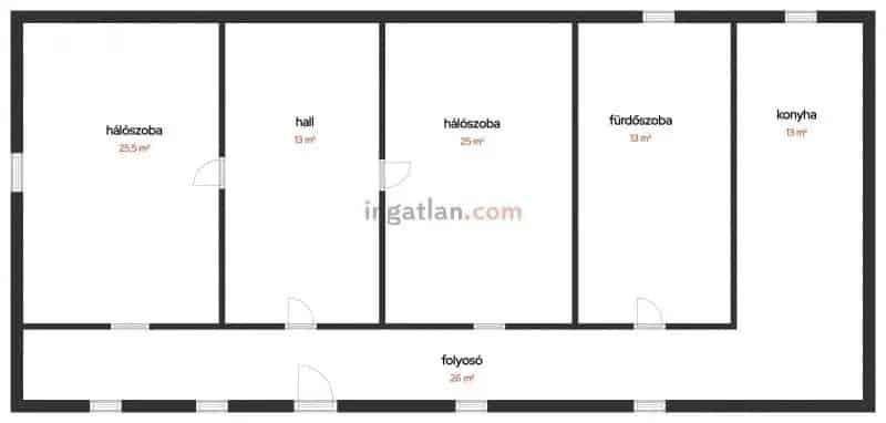 122 nm-es családi ház Tatárszentgyörgyön 3753 nm-es telekkel