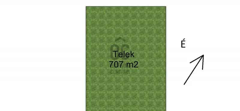 707 m2-es Telek Eladó Sárszentmihályon
