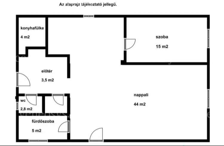 2 szobás családi ház Felsőszentivánon eladó