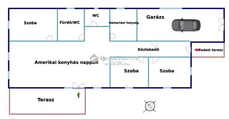 Új családi ház Dabas Gyónon 96m2 3 szoba garázs