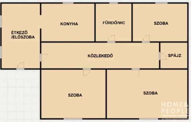110m2-es családi ház Algyőn garázzsal és melléképülettel