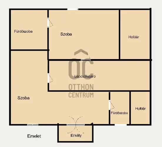 220 m2-es ház 1305 m2 telekkel és felújítandó melléképülettel