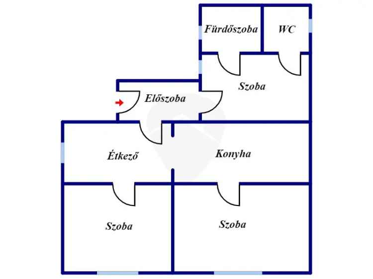 Családi ház eladó Ecséd településén, 1 plusz 2 szobás, 69 nm