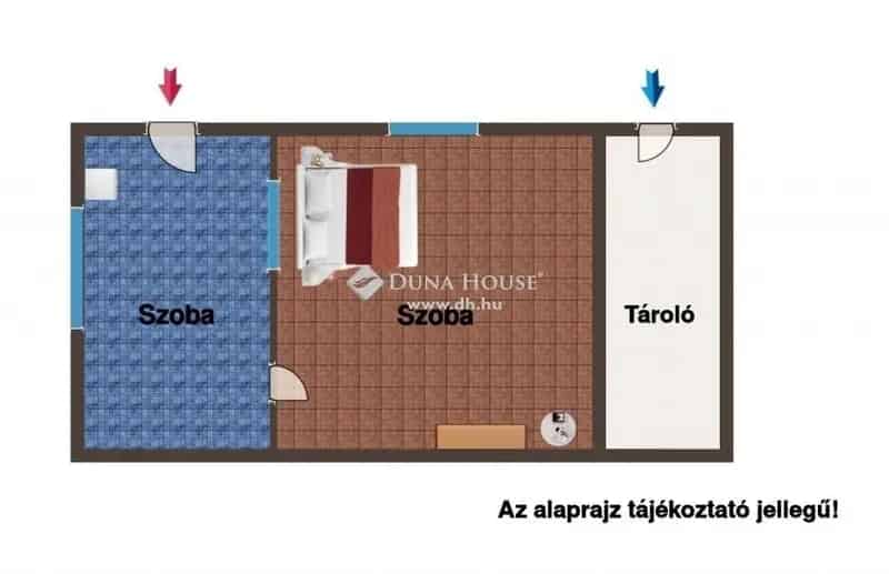 Zártkerti telek eladó Nyergesújfalun kis házzal