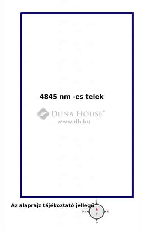 Cegléd Belterületén 4845 nm-es Telek Eladó