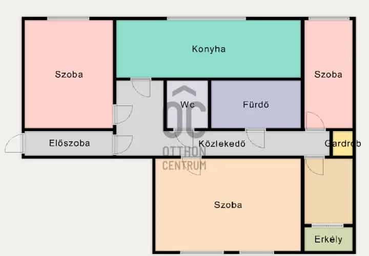 Debrecen Belváros 4 szobás Panel Lakás Eladó