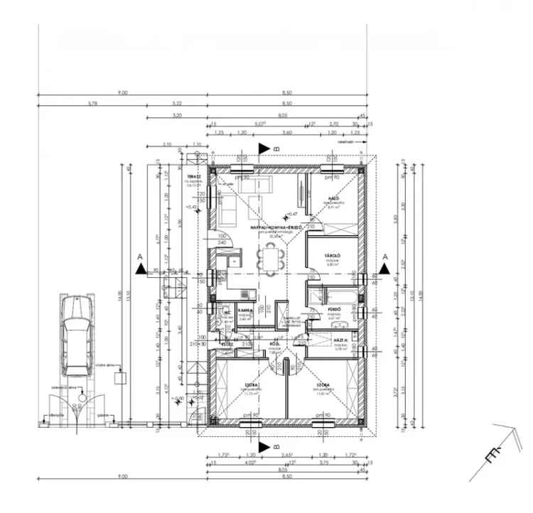 Mórahalom Új Építésű Családi Házak - 2 db 107 nm