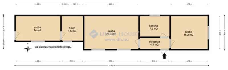 Gelsén eladó felújítandó parasztház 2365m2 telekkel