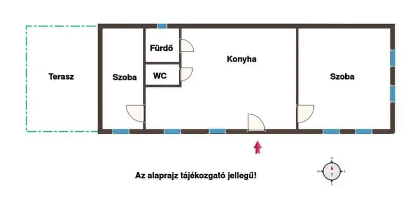 Felújított családi ház Nagyrécsén