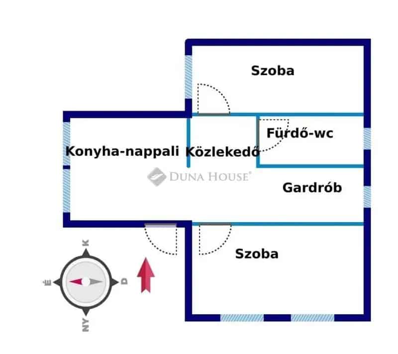 Felujitott 68 nm-es csaladhaz Vajszloban