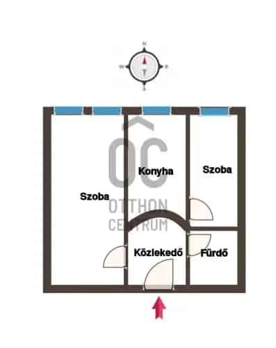 Kaposvár Füredi Panel 1 5 Szoba 40nm