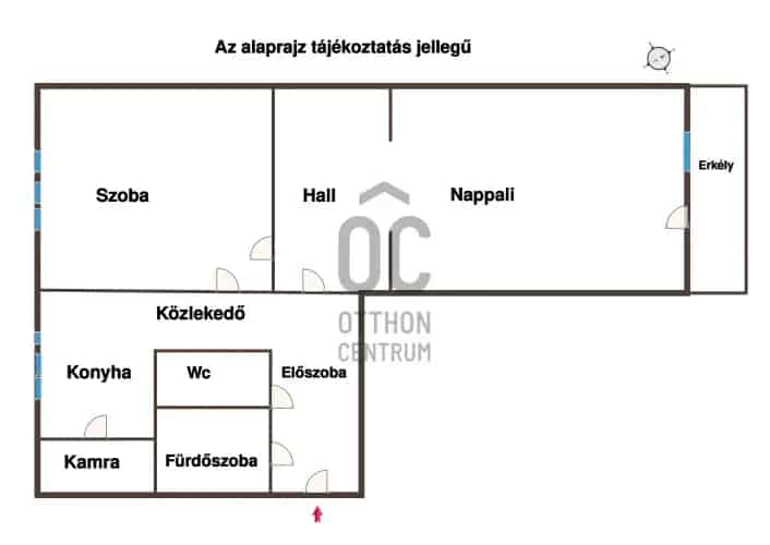 Szegedi eladó panel lakás 55 nm 2 szoba