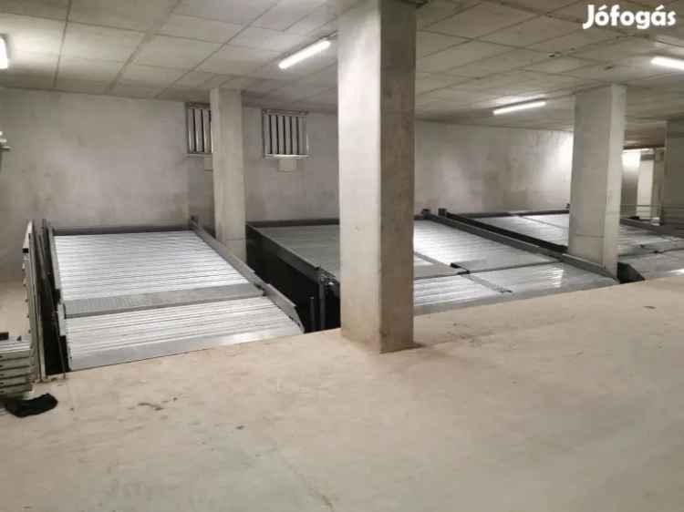 Teremgarázs beálló eladó XIV kerület Pillangó utca metró közelében