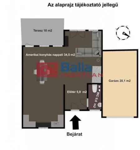 Vác Családi ház eladó - 89 nm 3 szoba