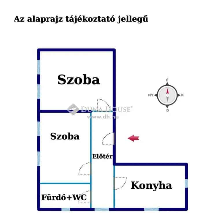 Nagykanizsa - Tágas lakás saját udvarral eladó