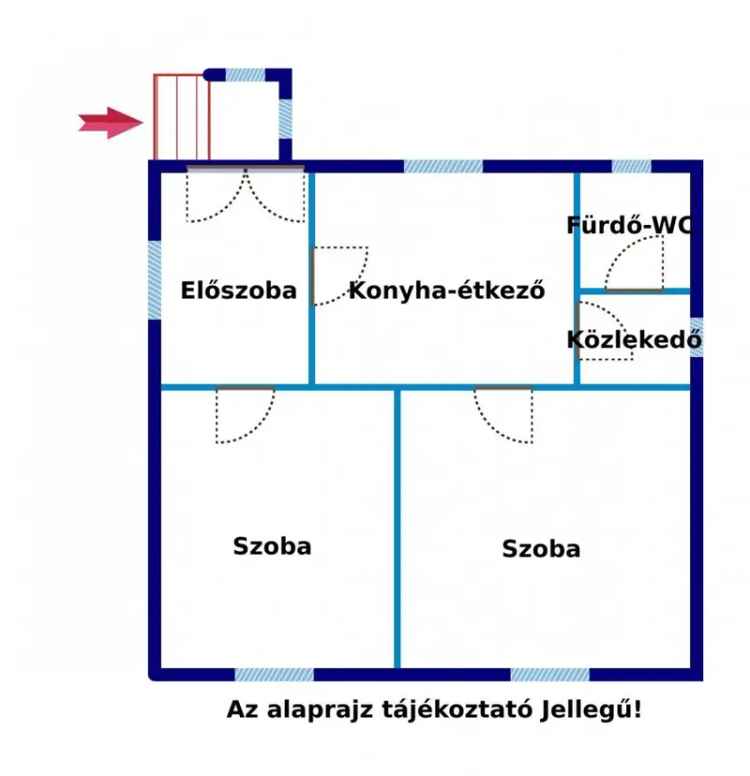 Neszmelyi családi ház eladó felújítandó állapotban