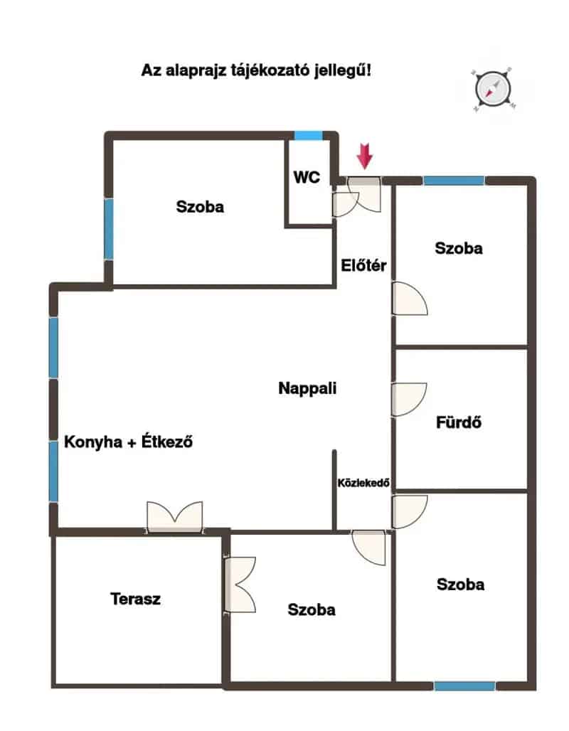 Új építésű ikerházfél Tahitótfalun 90 m² kertkapcsolattal
