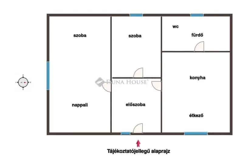45 nm-es házrész eladó Debrecenben Műszaki Egyetem közelében