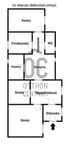 Debreceni családi ház eladó felújítandó 70m² 3 szoba