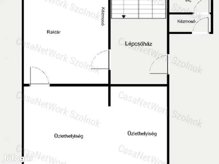 51 m2-es Üzlethelyiség Eladó Szolnokon