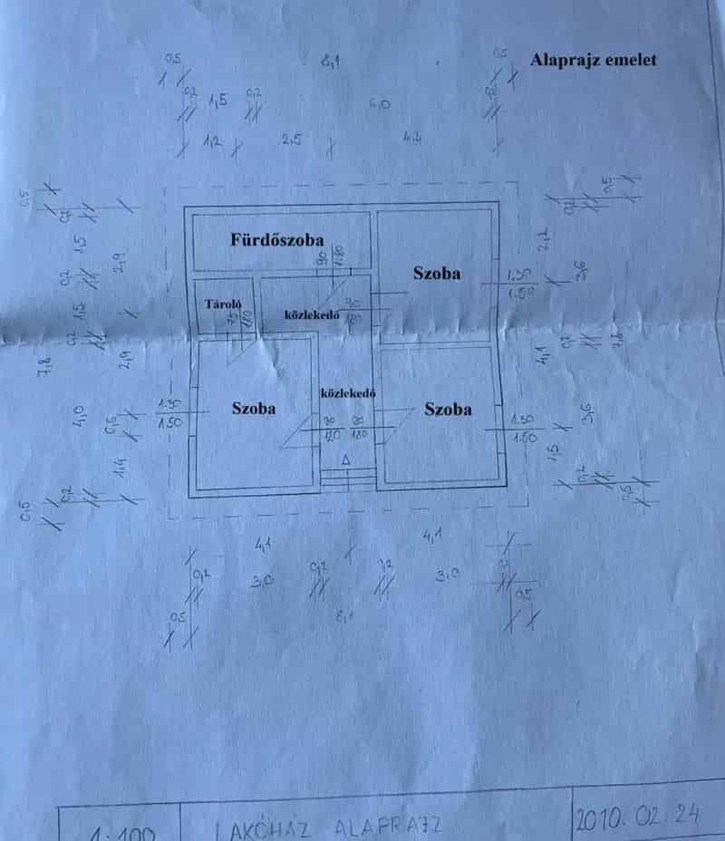 5 szobás családi ház Tiszadobon eladó - CSOK alkalmas
