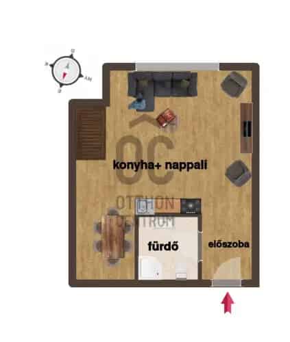 Kőszegszerdahelyi eladó lakás 28 nm azonnal költözhető