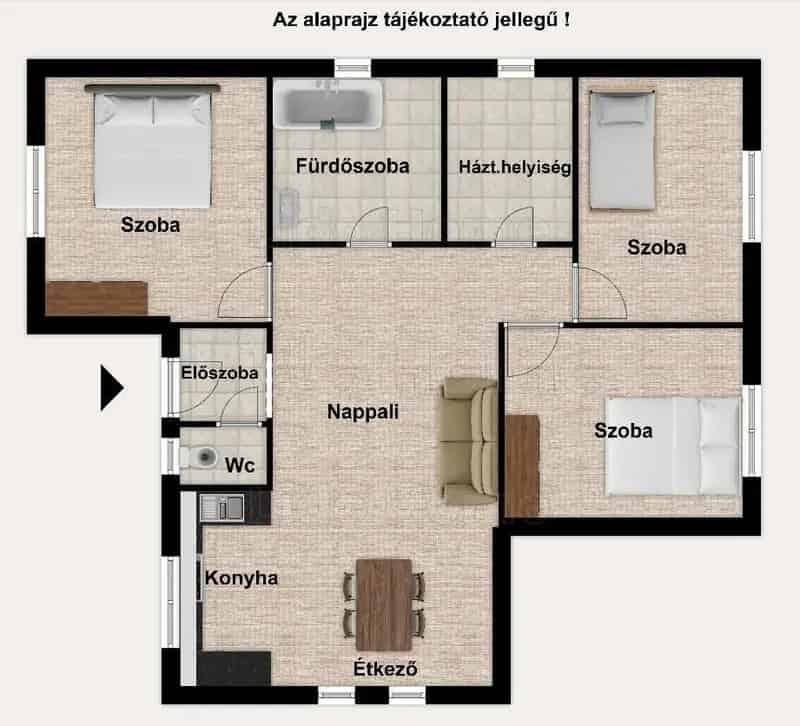 Új Építésű Családi Ház Aba Városában 80 m2