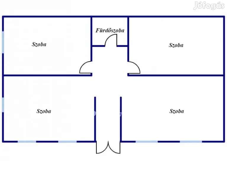 80 m2-es Felújítandó Iroda Eladó Tetétlenen