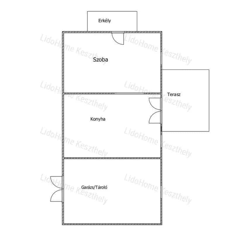 Garabonci zártkert eladó - 45m2 ház 5151m2 telekkel
