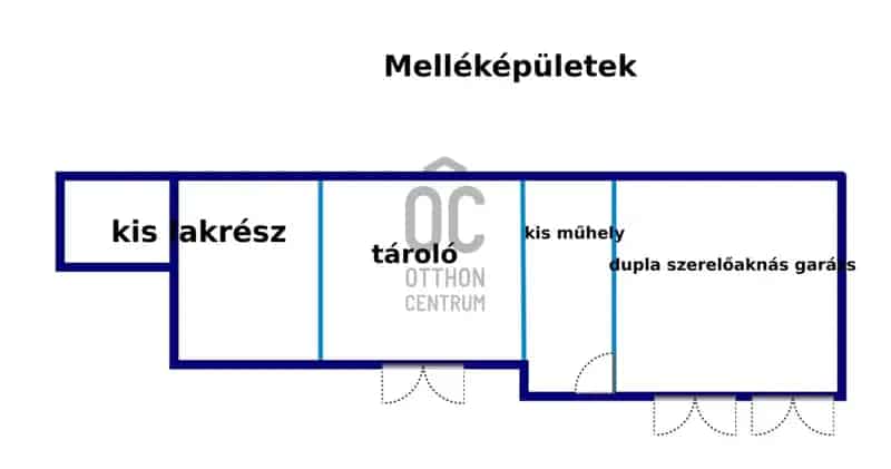Kaposvári családi ház eladó műhellyel és raktárral