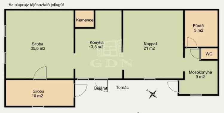 Részben felújított parasztház eladó Lócson