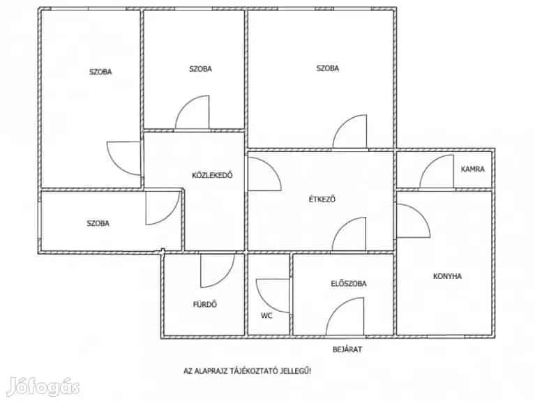 XIII Kerulet Vizafogó 93 m2 4 szobas lakás eladó