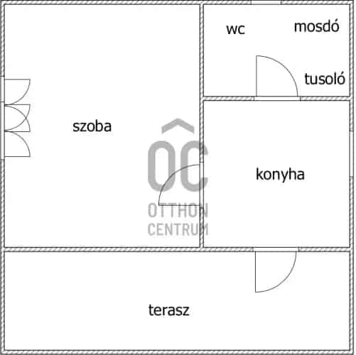Ceglédi eladó nyaraló 2 szoba Termálfürdő közelében