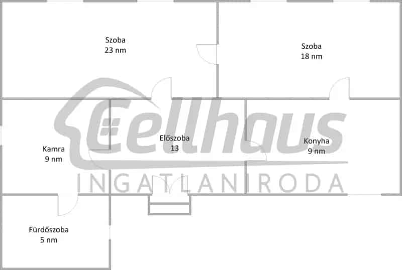 Kemenesmagasi 78nm-es felujitando polgari haz elado