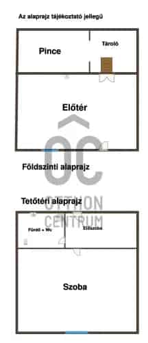 Eladó nyaraló Pécsen nagy telekkel és panorámával