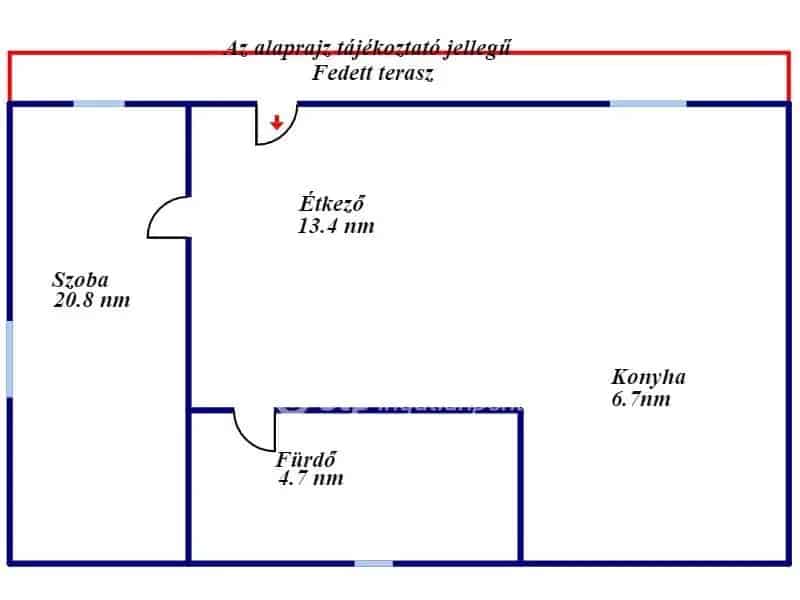 45 6 nm-es családi ház eladó Jászfelsőszentgyörgyön