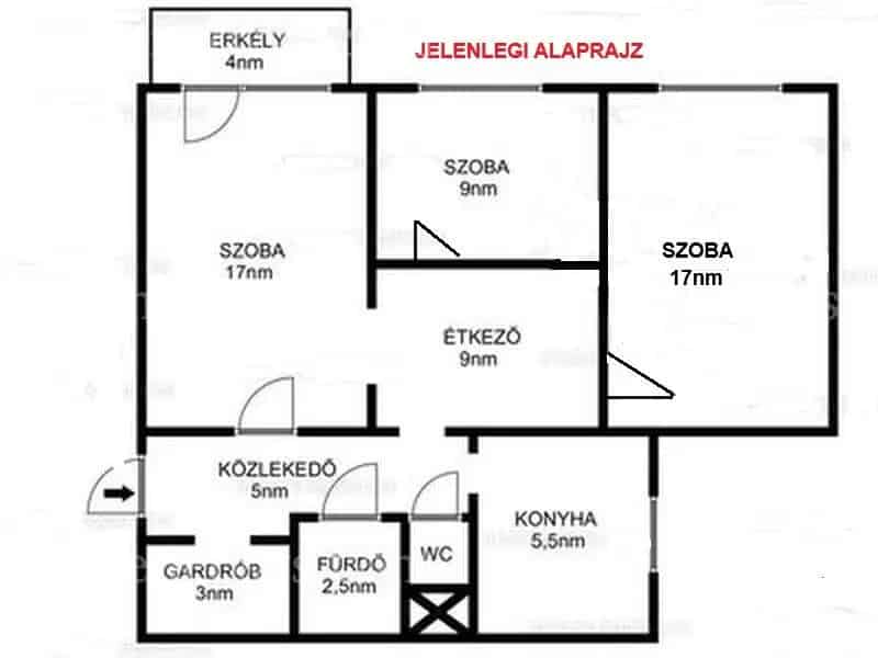 Budaörsi 71nm-es 3 szobás lakás eladó - kiváló közlekedéssel