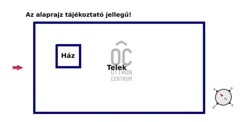 Váli telek eladó 4759 m2 30 m2 ház pincével és padlással