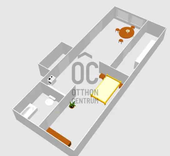 Tatabányai eladó házrész Felsőgalla 54nm