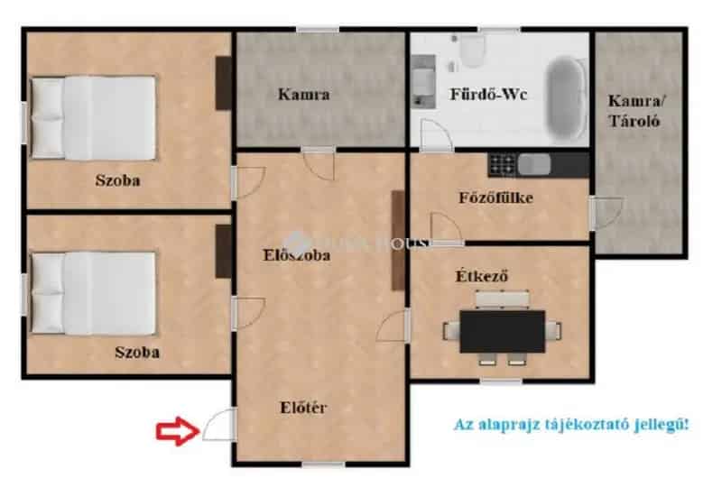 Rábapordány családi ház eladó nagy telekkel és melléképületekkel